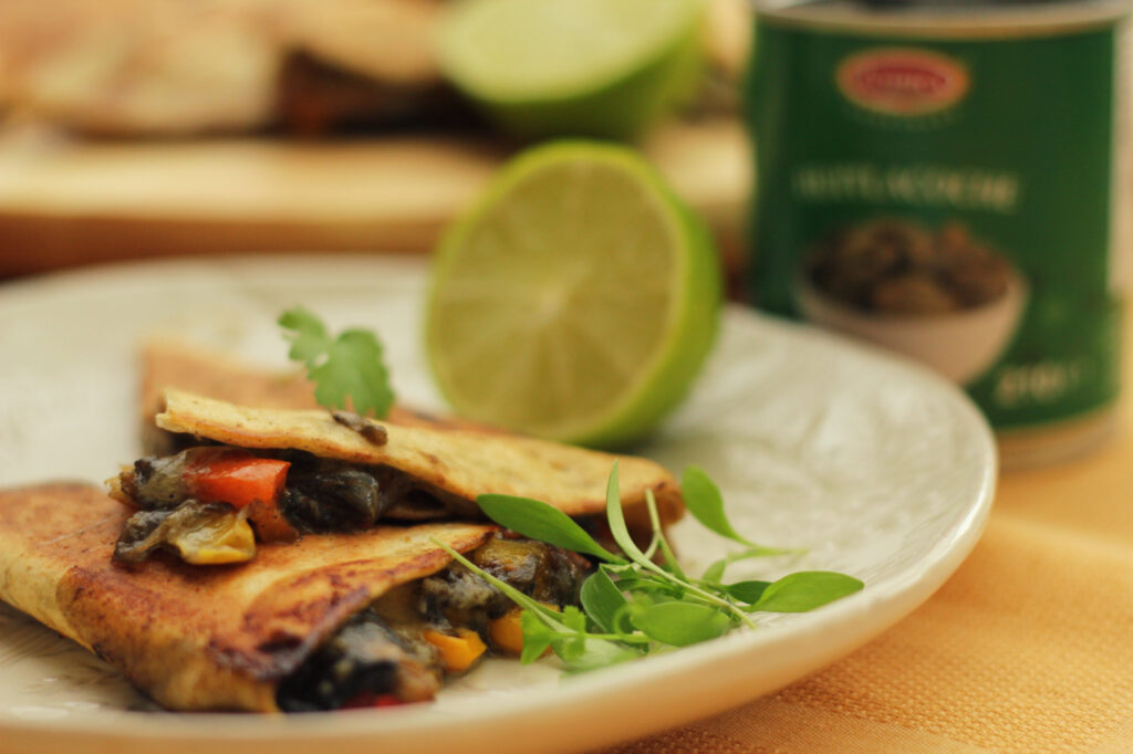 Quesadillas de huitlacoche