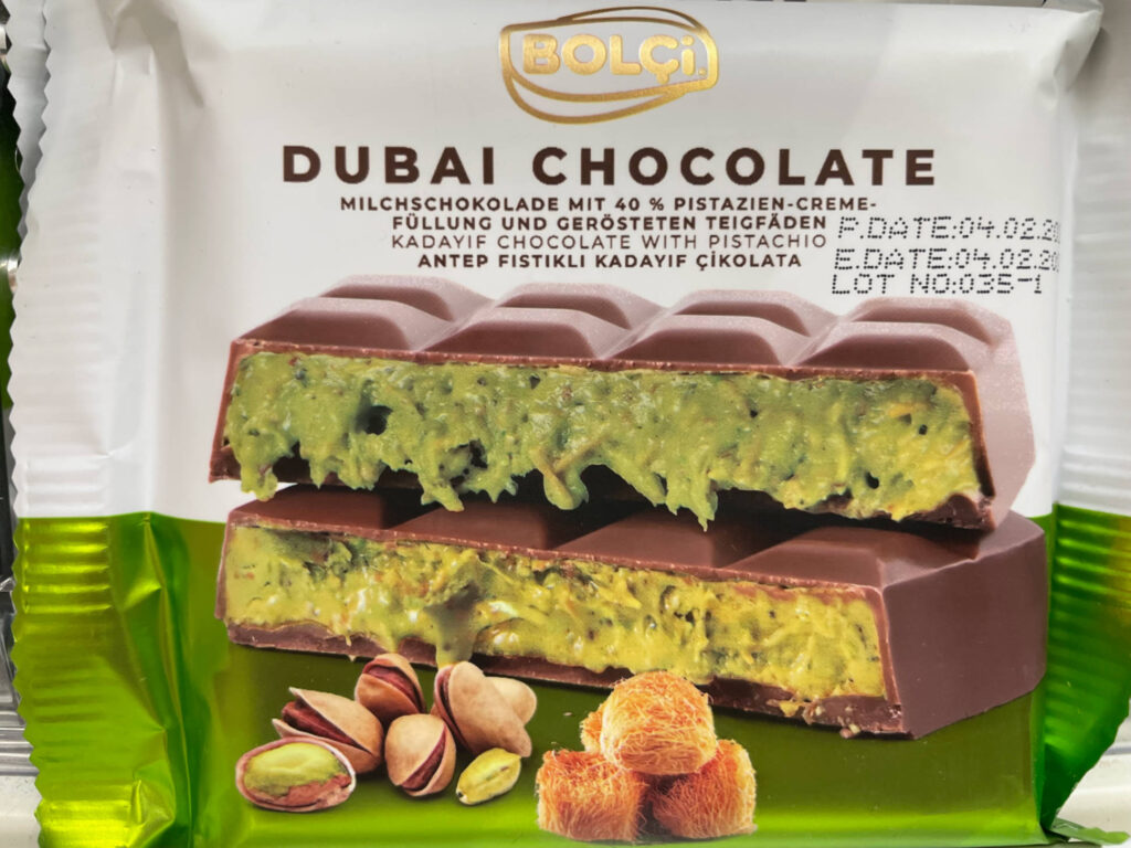Dubai chocolate Bolci