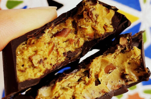 chocolate de Dubai - receta