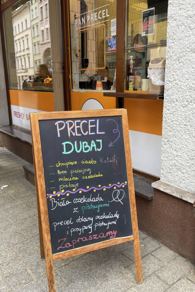 Pretzel de Dubai, Pan Precel, Torun, Polska
