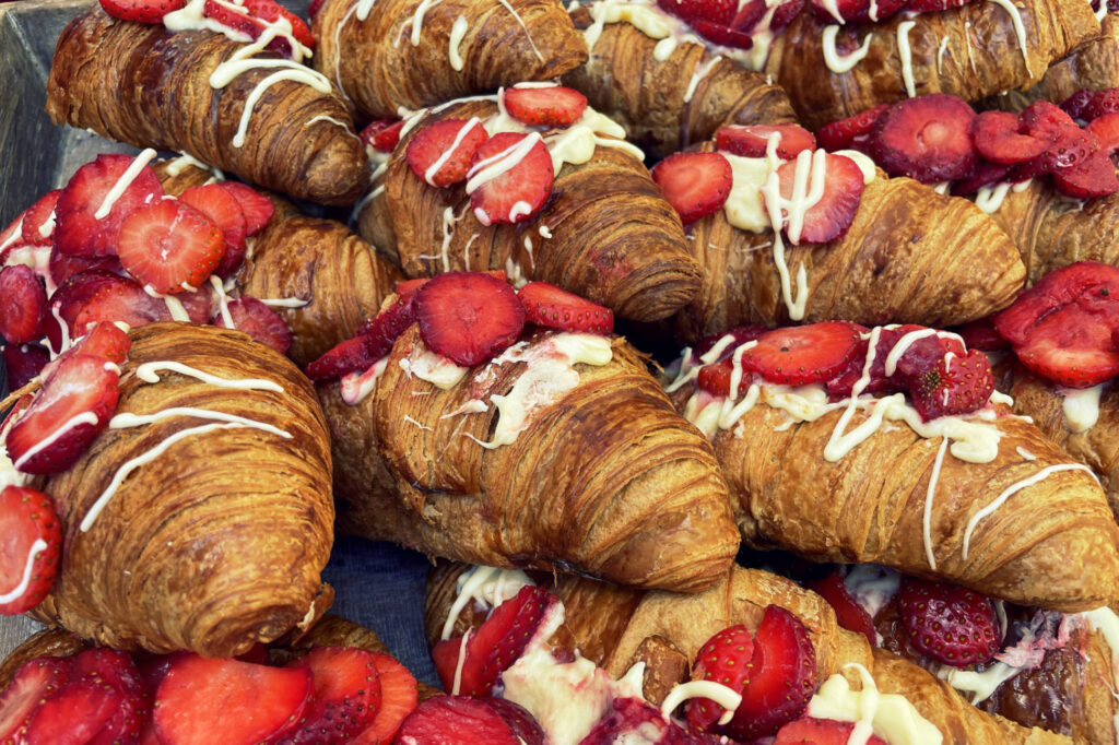 croissant, Nocne Pieczenie, Białystok - idealne na deserowy żołądek