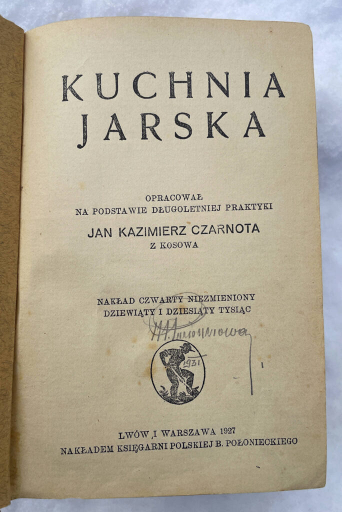 Jan Kazimierz Czarnota "Kuchnia jarska" - 1927