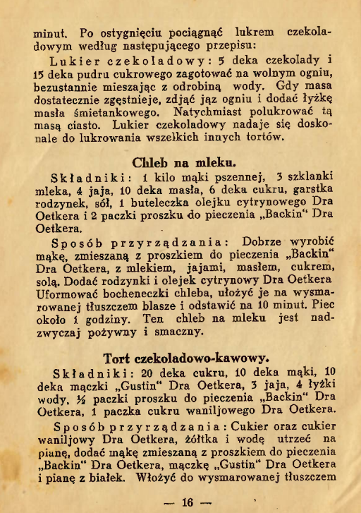 Przepisy Dra Oetkera