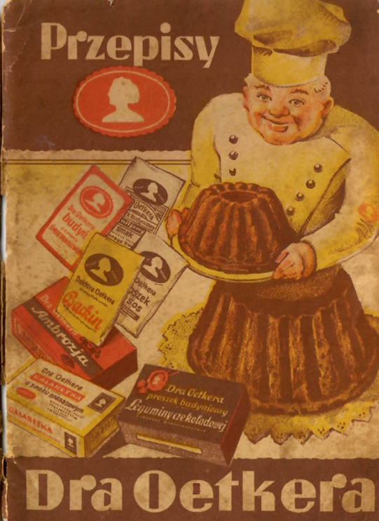 Recetas de Dr. Oetker, 1930s