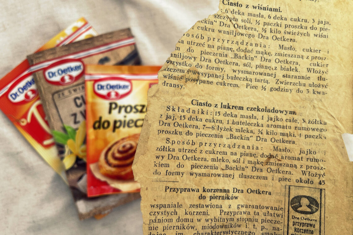 Przepisy Dra Oetkera - proszek do pieczenia