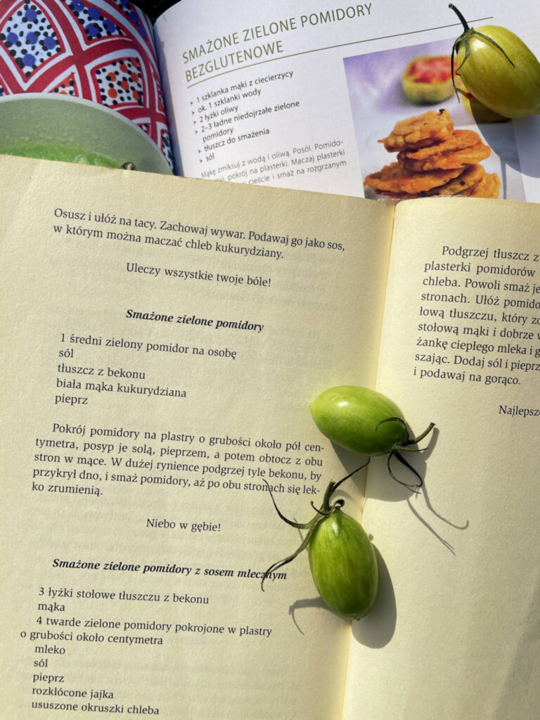smażone zielone pomidory - książka